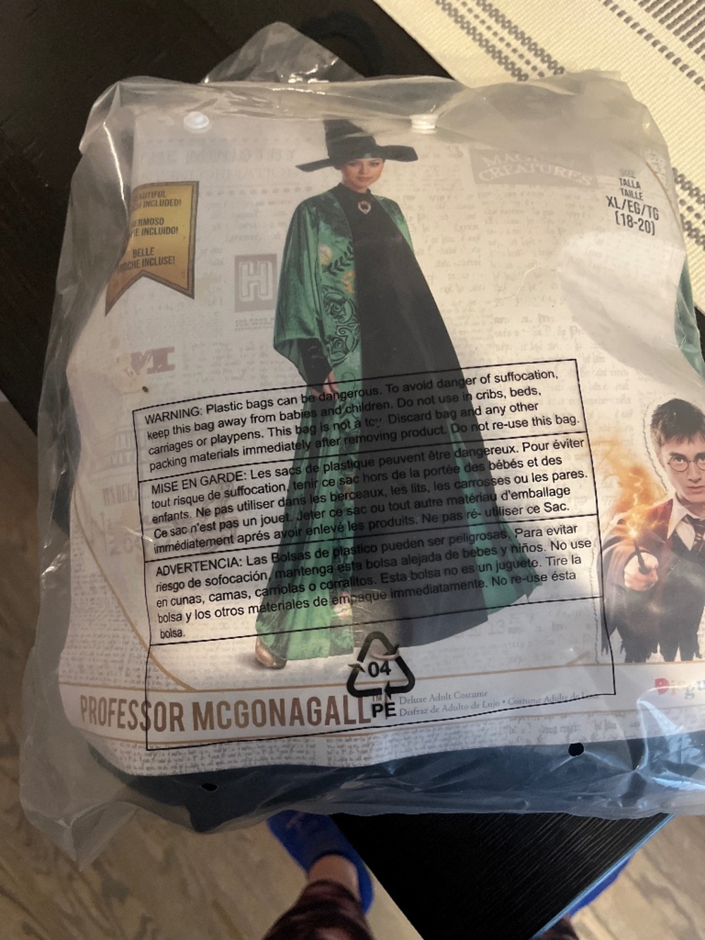 Professor McGongal Harry Potter costume